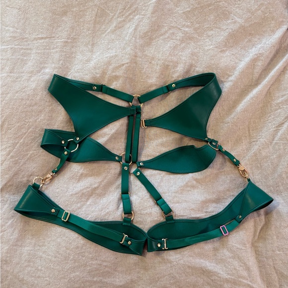 Honey Birdette Teal Lingerie - Picture 6 of 12